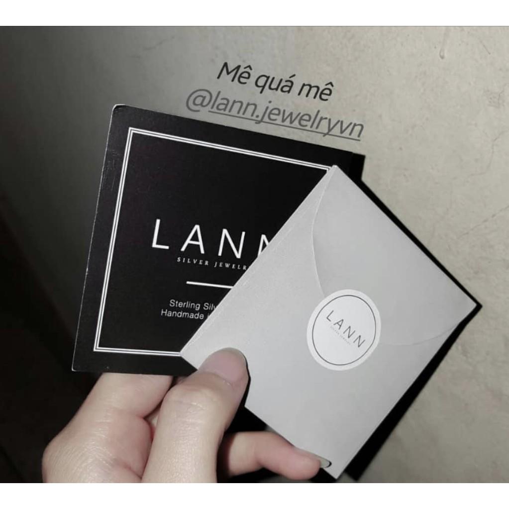 Khuyên tai bạc Minimalist S925 LANN