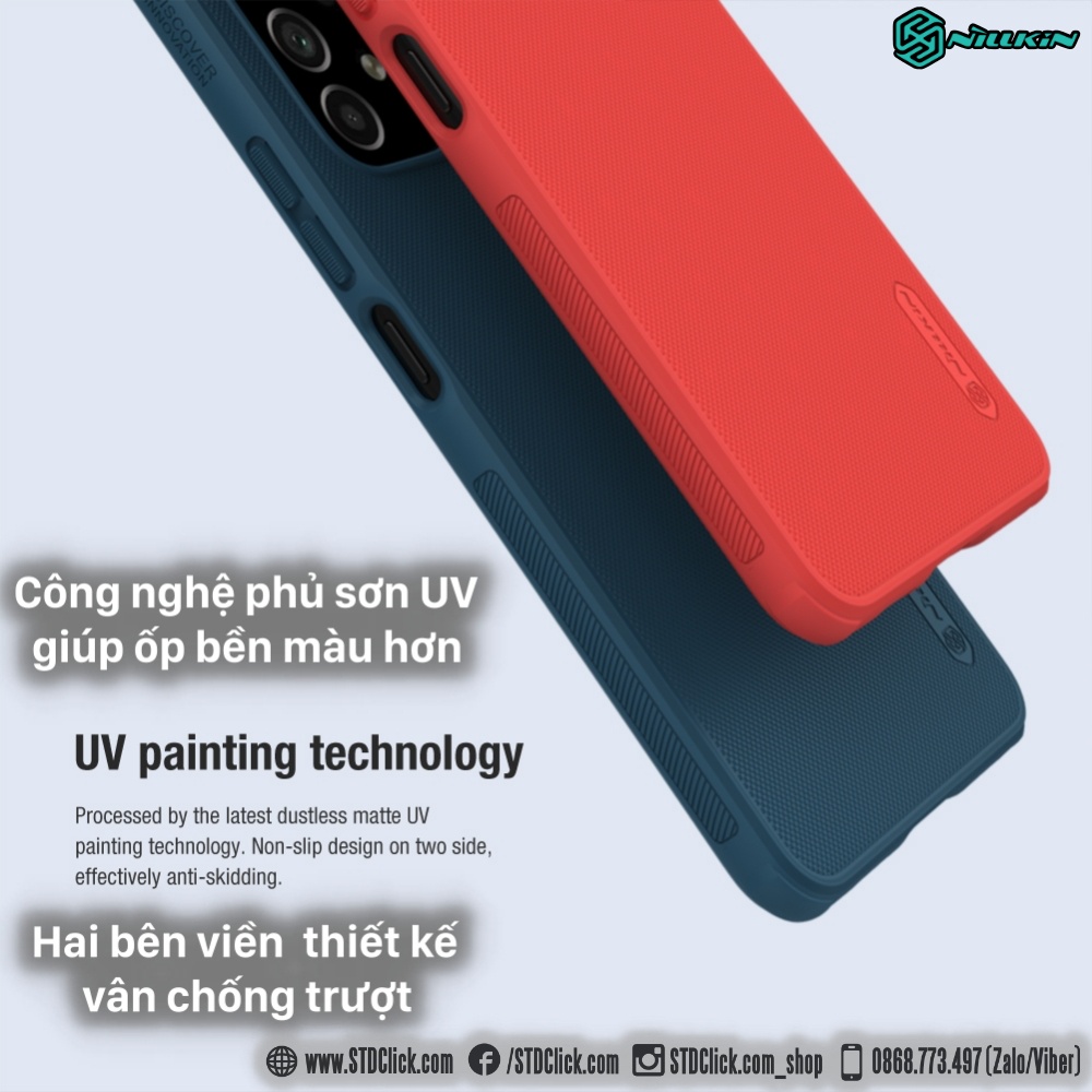 ỐP LƯNG DÀNH CHO ĐIỆN THOẠI SAMSUNG GALAXY A53 5G NILLKIN NHỰA CỨNG VIỀN DẺO