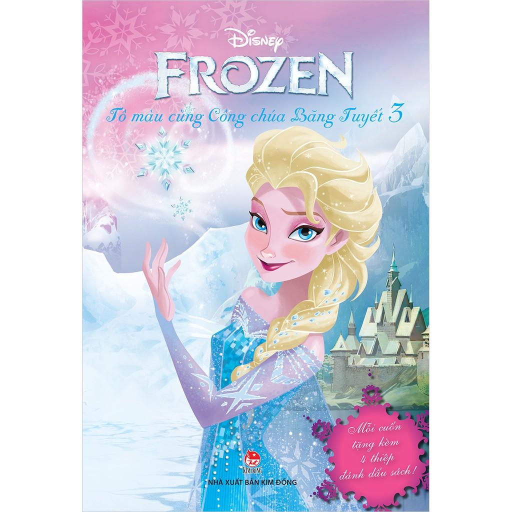 Combo Sách - Bộ Frozen - Tô Màu Cùng Công Chúa Băng Tuyết ( 6 Quyển )