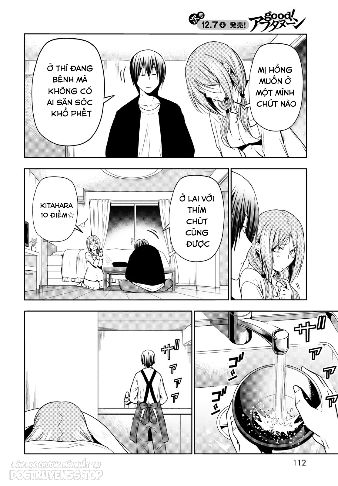 cô gái thích lặn - grand blue chapter 89 14