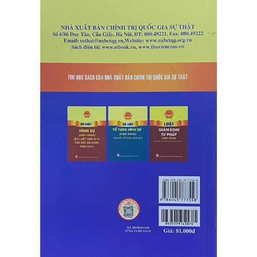Luật Thi Hành Án Hình Sự