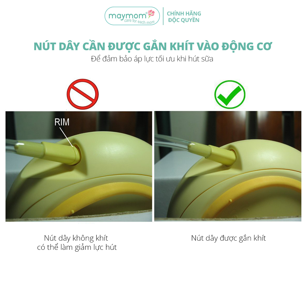 Dây Hút Sữa Medela Swing Thương Hiệu Maymom, Không Chứa BPA, An Toàn 100%, Vệ Sinh Dễ Dàng (1 dây