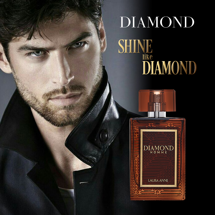 Nước Hoa Nam Diamond Homme Brown 45ml Chính Hãng