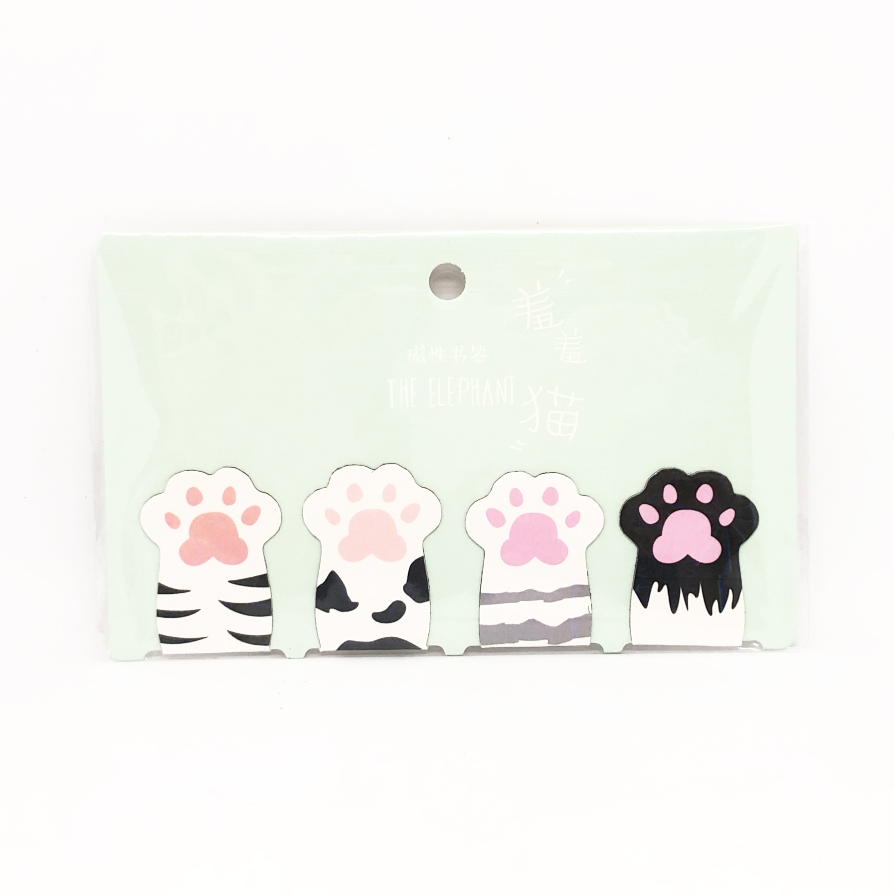 Bộ 4 Bookmark Magnet Mèo Cute - Mẫu ngẫu nhiên