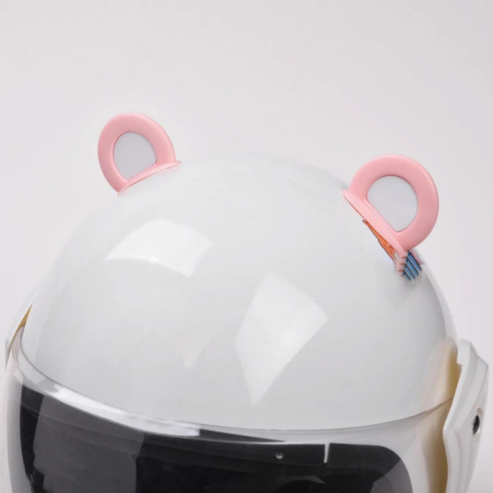 Motorcycle Ears Motorcycle Decor cool Adult Kids Pink