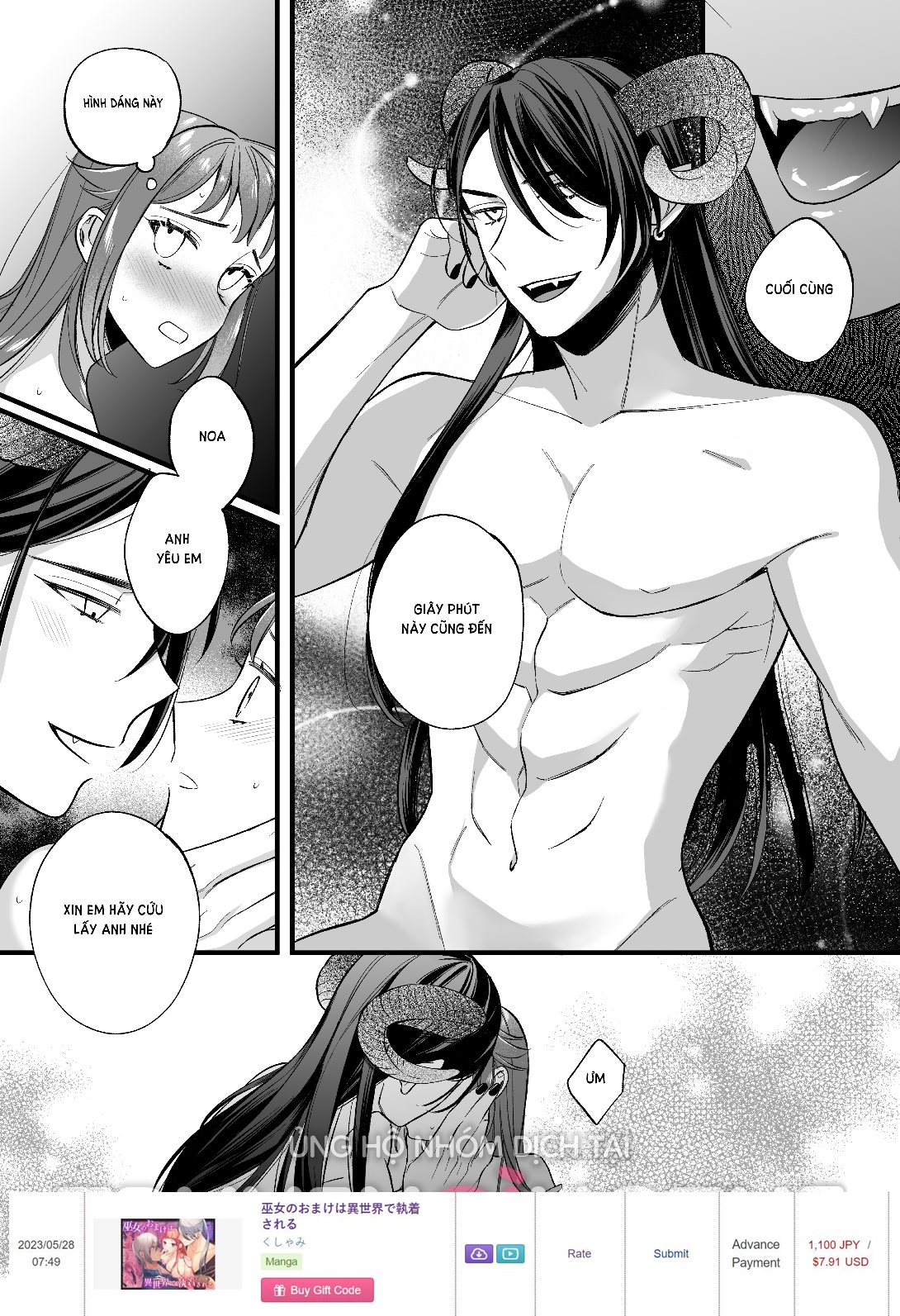 [21+] lưu luyến nàng pháp sư ở thế giới khác chapter 5.2 7