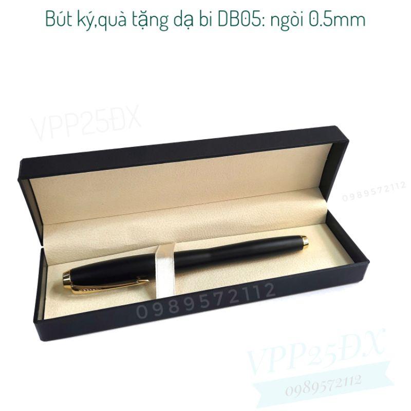 Bút ký dạ bi ngòi 0.5mm nắp vồng DB05. Bút quà tặng.