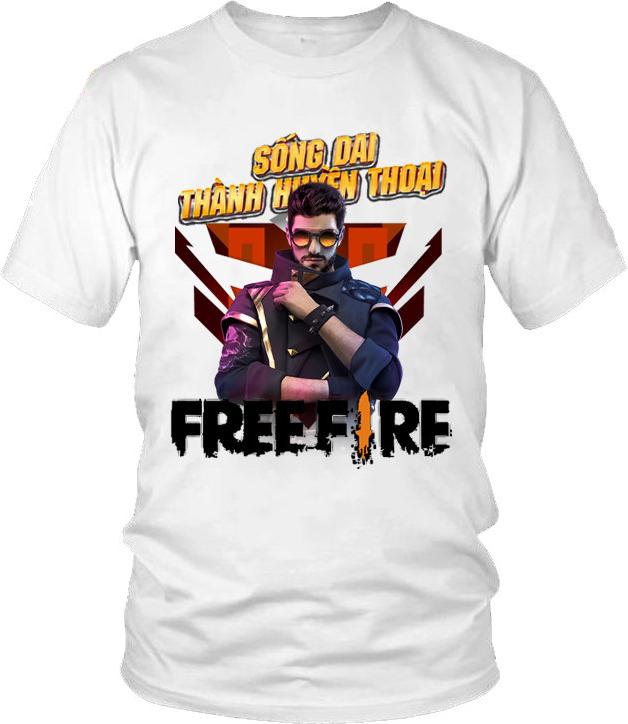 Áo thun nam nữ thời trang Game Free Fire nhân vật Alok