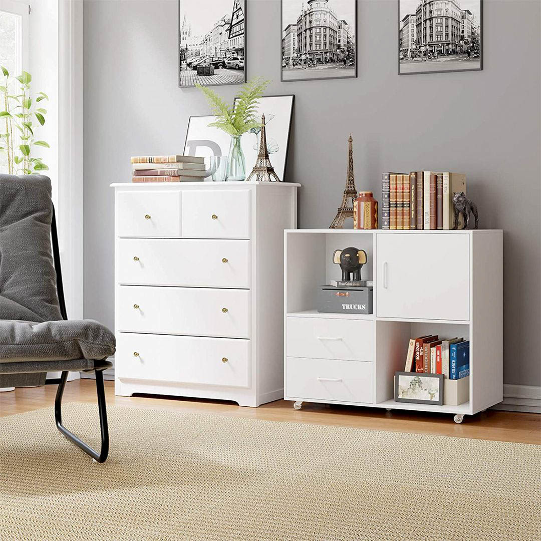 Tủ đựng hồ sơ đẹp, thiết kế thanh lịch SMLIFE Prettz