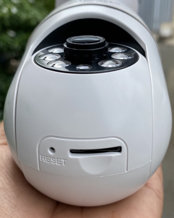 Camera Mini hình bóng đèn Xoay 360 độ FullHD 3MP dùng ứng dụng Yoosee (Ban đêm có màu) -Hàng Nhập Khẩu