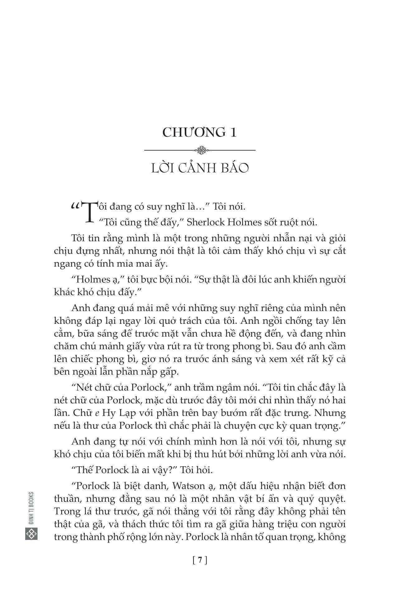 Sherlock Holmes Toàn Tập - Tập 3