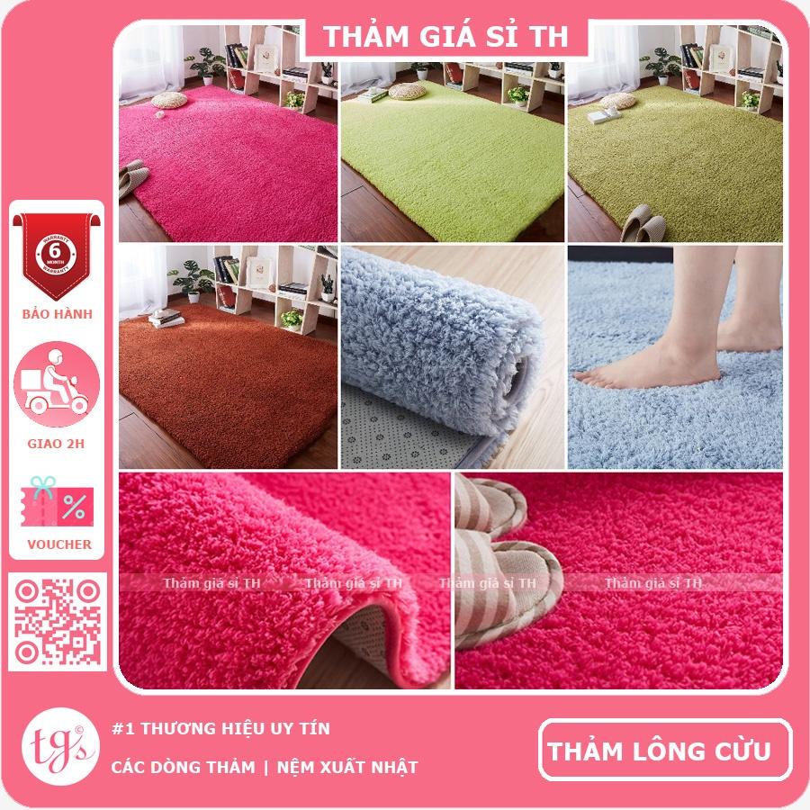Thảm Lông Cừu Cao Cấp | Loại Đế Cao Su Dày | Thảm Trang Trí Phòng Khách - Phòng Ngủ - Thảm Trải Sofa - Thảm Dành Cho Bé