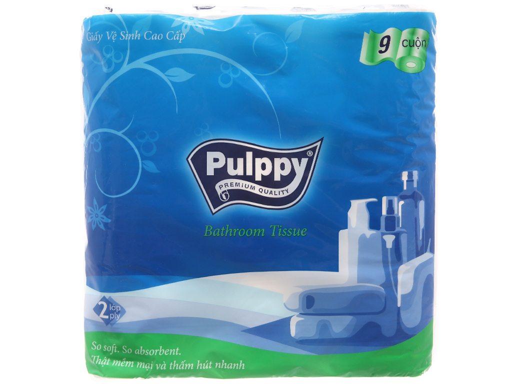 Giấy Vệ Sinh Pulppy CLassic (9 Cuộn)