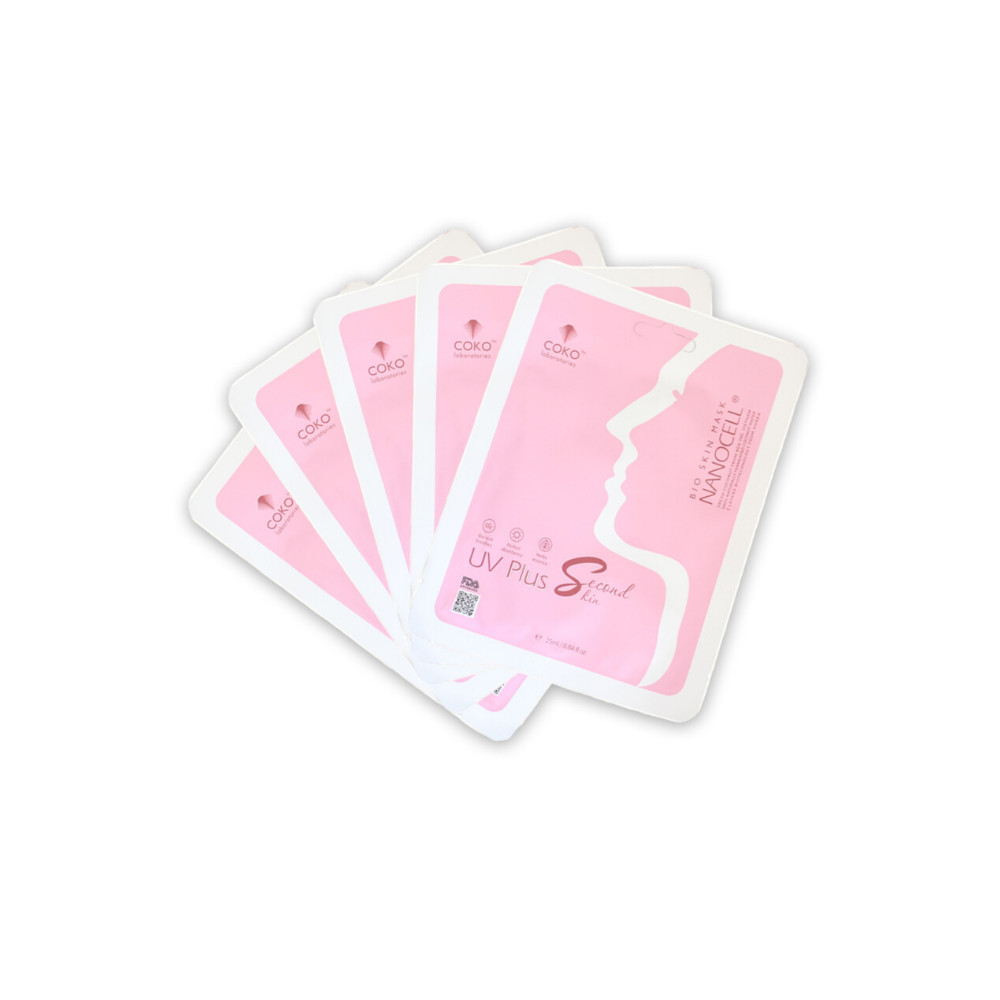 Set 3 Mặt Nạ Da Sinh Học Trắng Da Hỗ Trợ Chống Nắng UV-plus Bio Skin Nanocell Mask