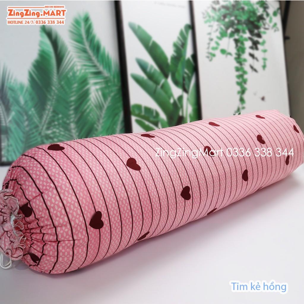 Áo Gối Ôm Cotton Poly Siêu Đẹp Mẫu Khủng Long Bơ (chát chọn mẫu