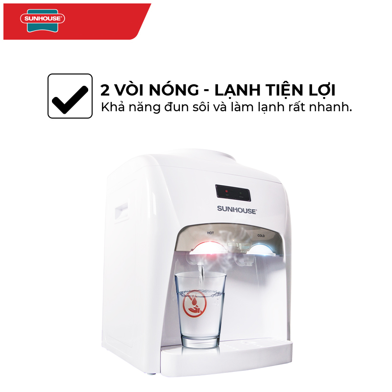 Cây Nước Nóng Lạnh Sunhouse SHD9601 - Hàng chính hãng