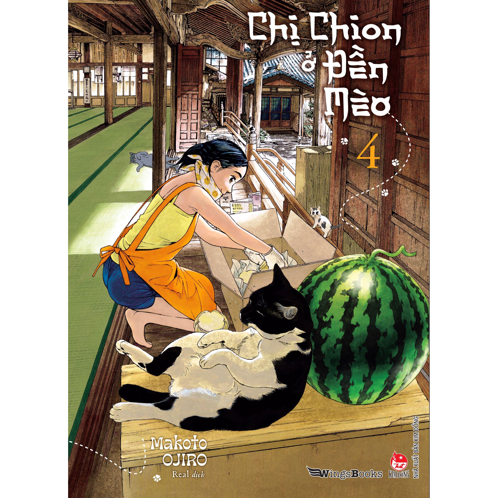 Chị Chion Ở Đền Mèo – Tập 4 [Tặng Postcard PVC]