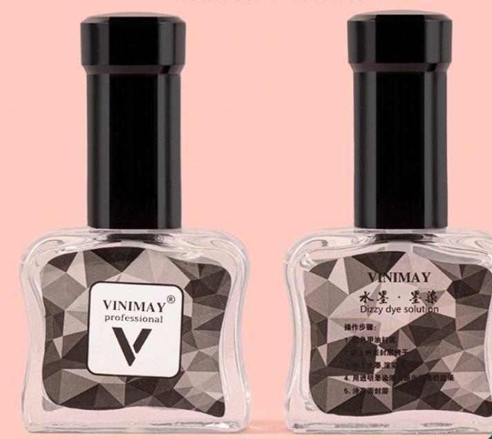 Cồn Loang Trong Suốt Vinimay 15ml, Tạo Hiệu Ứng Loang Sơn Móng Tự Nhiên, Nhanh Khô, Trang Trí Móng Tay Hàn Quốc Nữ Women