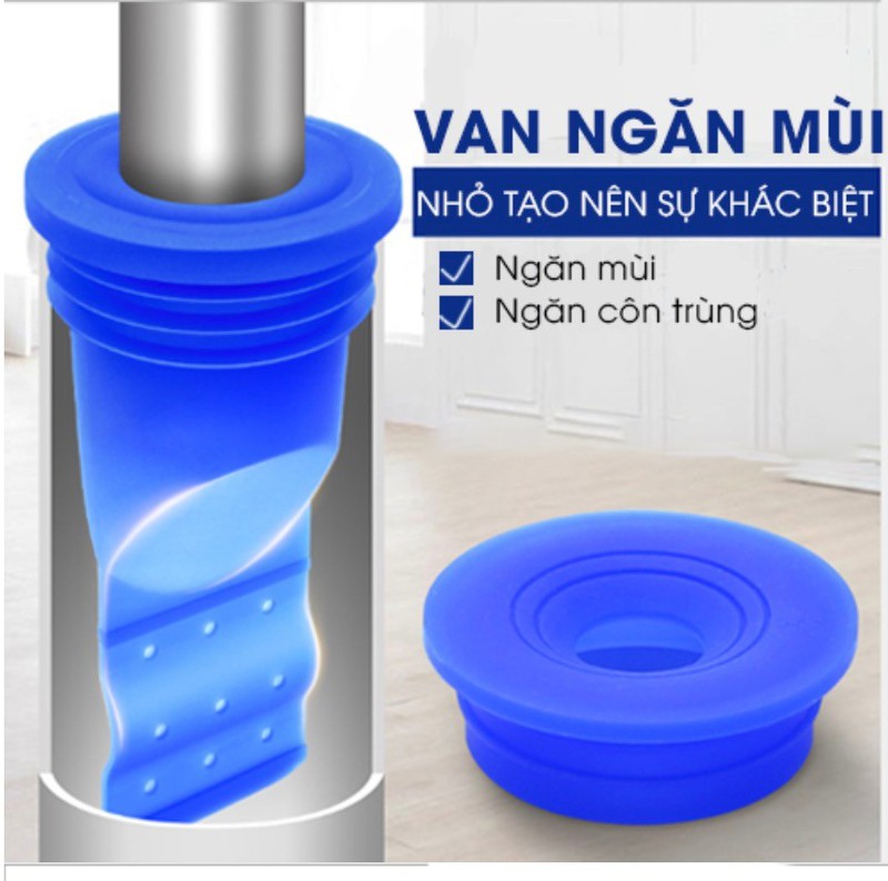 Bộ 2 Van Ngăn Mùi Hôi Cống TAKO thế hệ mới