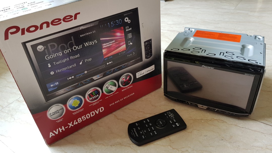 ĐẦU ĐĨA CHO XE Ô TÔ PIONEER X4850DVD HỖ TRỢ TÍCH HỢP DẪN ĐƯỜNG VIETMAP VÀ CAMERA DE, HÀNG CHÍNH HÃNG NHẬT BẢN 