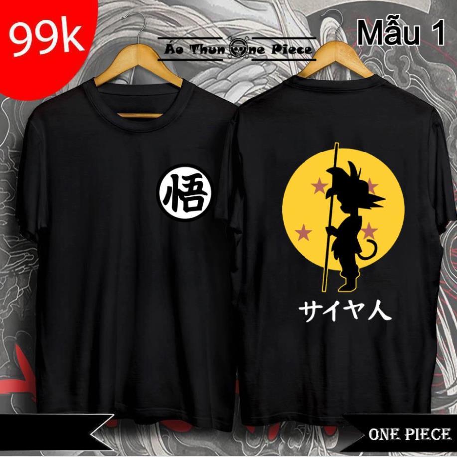 ️SALE HOT️Áo Thun Dragon Ball Songoku Krillin và Quy lão Kame &quot;HAKUNA MATATA&quot; Cực Ngầu, Cực chất - Áo Thun One Piece