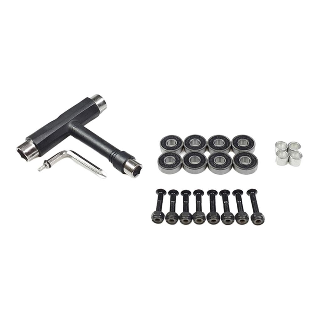 Bearings Wheel Asllen Key DIY Tool Accessory Kit for Skateboard