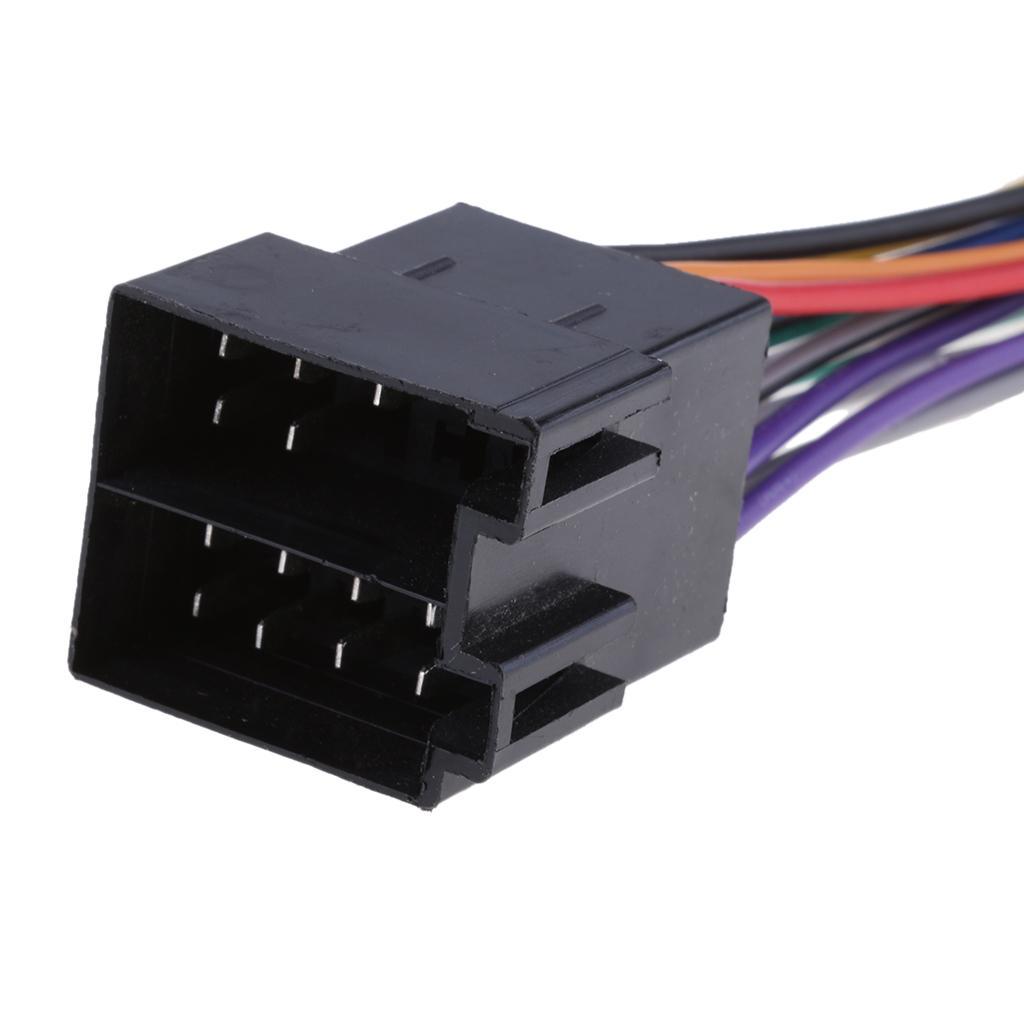 Universal Car  Wiring Harness   Radio Adapter Female Socket