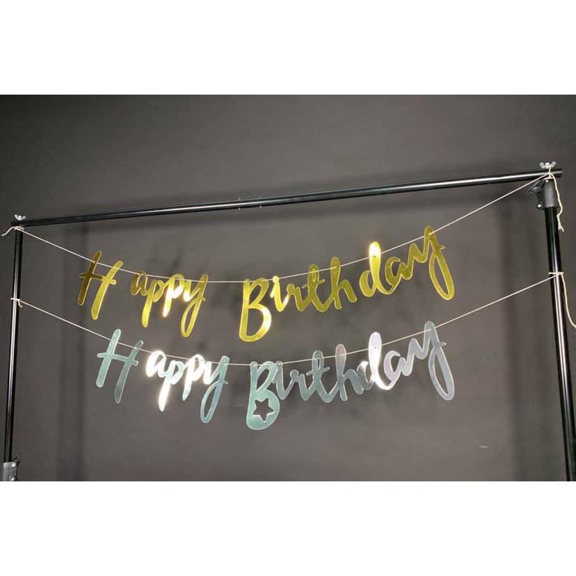 Dây chữ Happy birthday, dây chữ HPBD trang trí sinh nhật