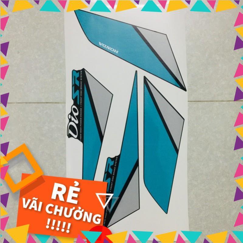 Tem rời Dio SR xanh ngọc