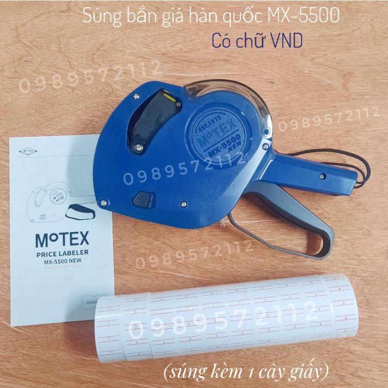 Súng bắn giá Hàn Quốc MoTEX- MX5500,có chữ VND