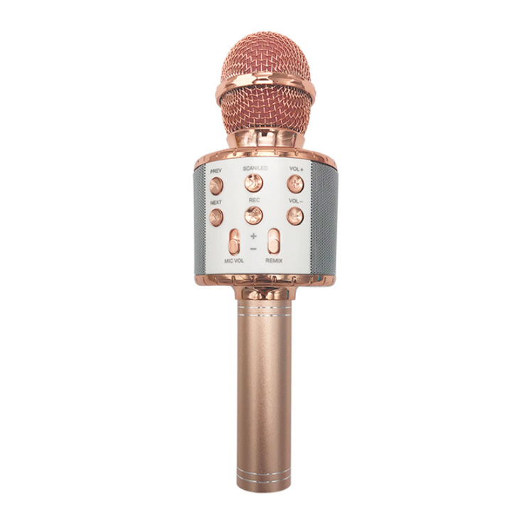 Mic karraok bluthooth kết nối với điện thoại 858L