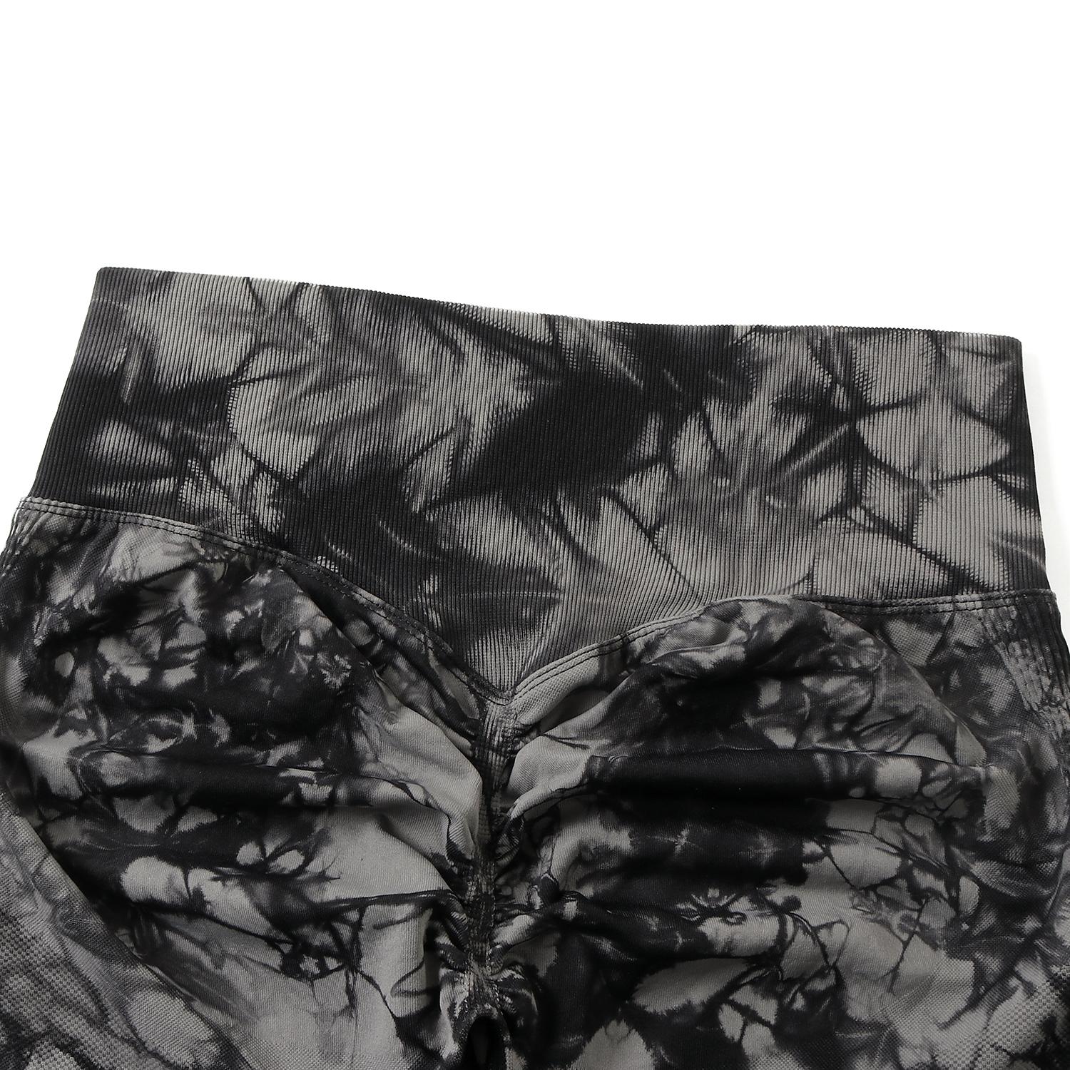 Quần legging liền mạch cho phụ nữ tập thể dục quần yoga quần cao cổ cà vạt di động Color: SL657CT Size: S