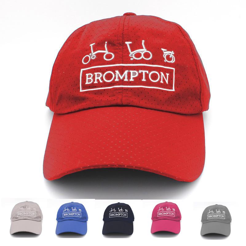 Cycling Sun Mat Sports Outdoor Sported Hat Mat Mesh thoáng khí mồ hôi nam và nữ bảo vệ chống nắng cho xe đạp Brompton Color: rose Red