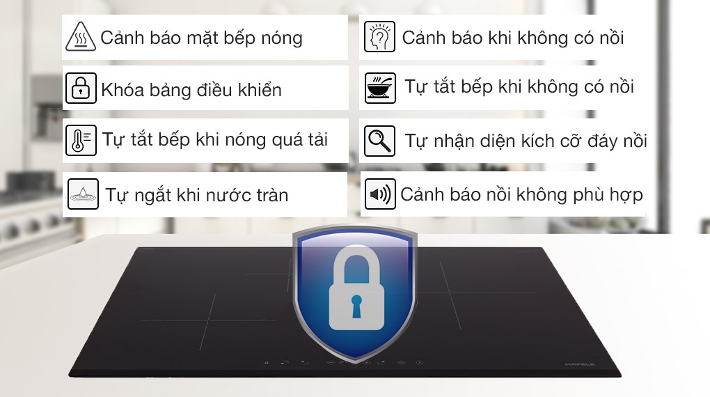 Bếp từ 3 vùng nấu Hafele HC-IS773EA - Hàng chính hãng (535.02.242)