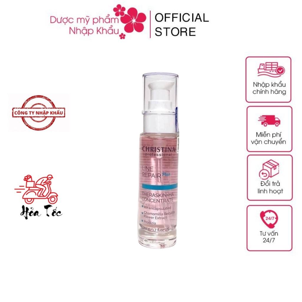 HÀNG NHẬP KHẨU - Serum cấp nước Christina Line Repair Plus Theraskin + HA Concentrate Tinh chất trẻ hoá phục hồi da