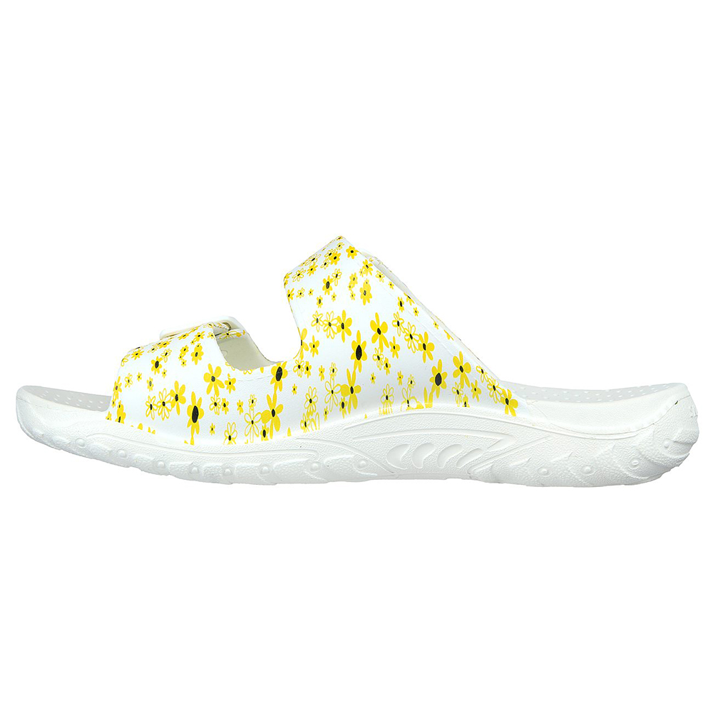 Skechers Nữ Dép Quai Ngang Foamies Reggae Summer Paradsie - 111174-WHT