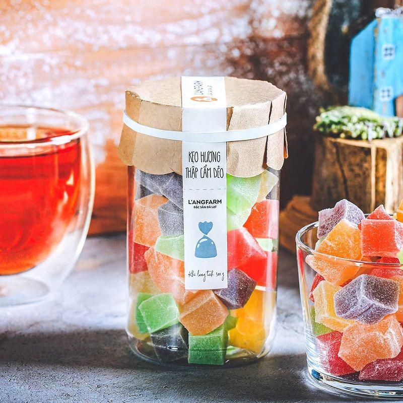 Kẹo Dẻo Vị Thập Cẩm Langfarm Hũ 300g-8936003729261