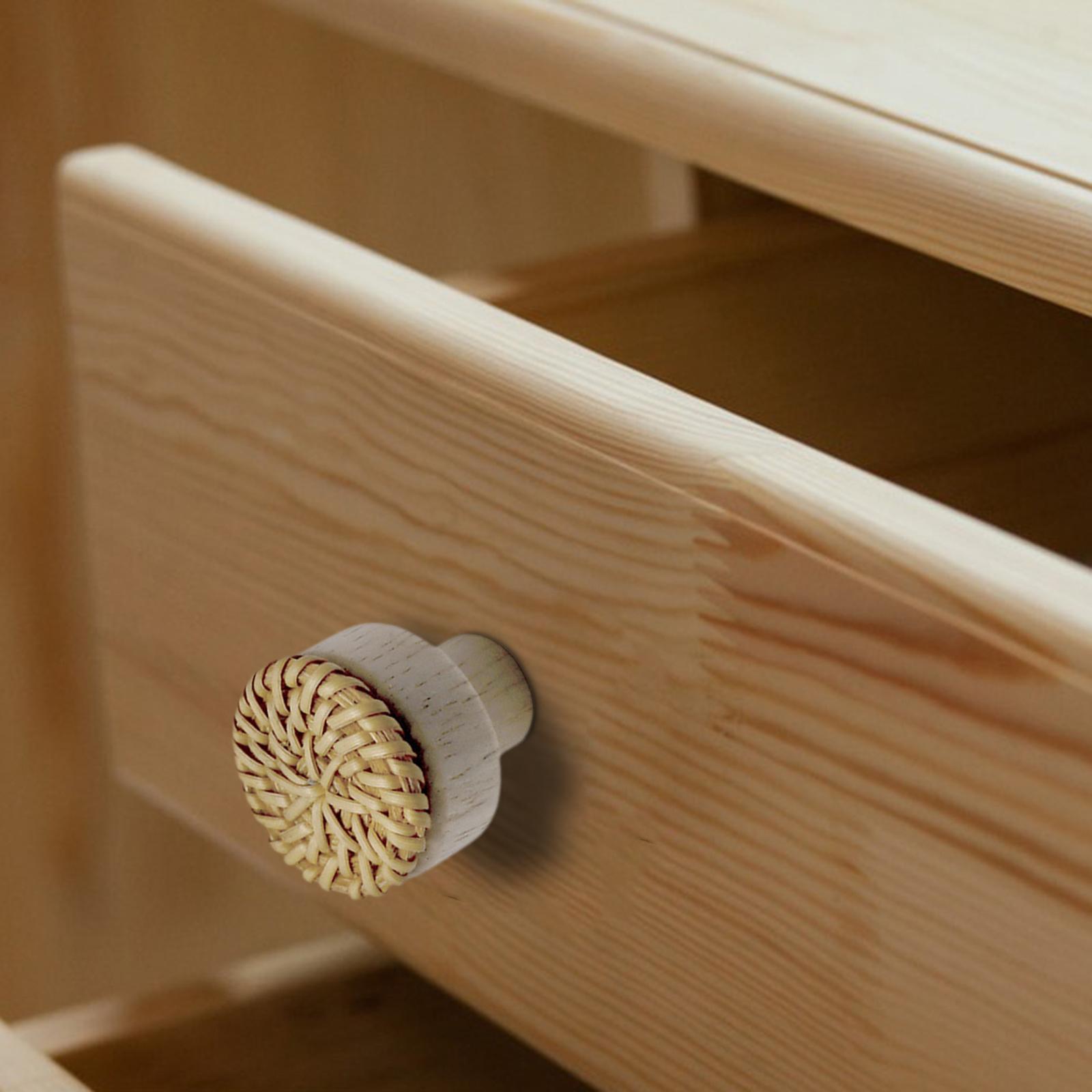 Dresser Knob Drawer Pulls Handcraft Retro Style Furniture Decorative