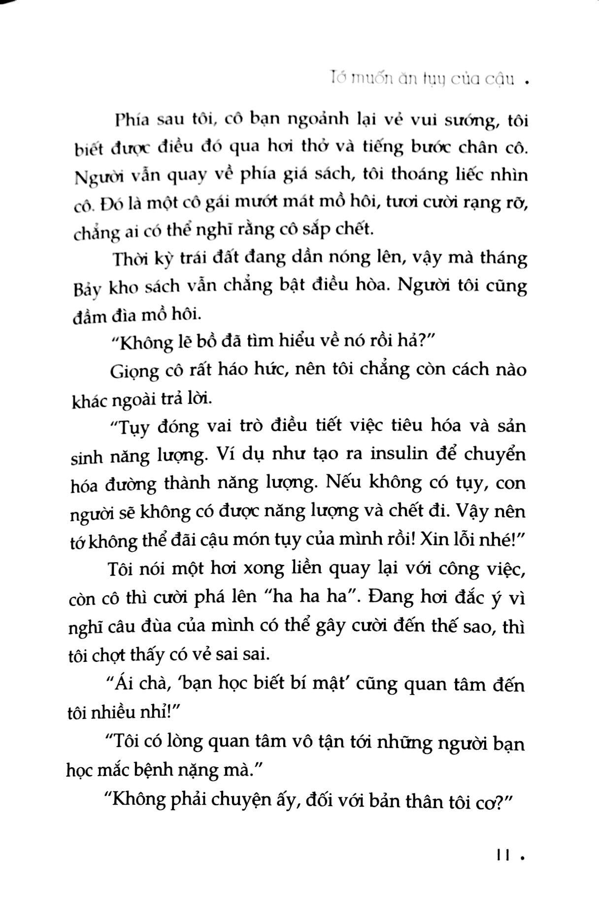 Tớ Muốn Ăn Tụy Của Cậu