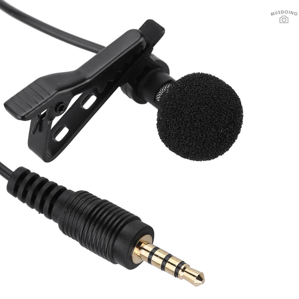 Micro Mini Có Dây Kẹp Ve Áo 3.5mm Cho Iphone Ipad Máy Tính Laptop