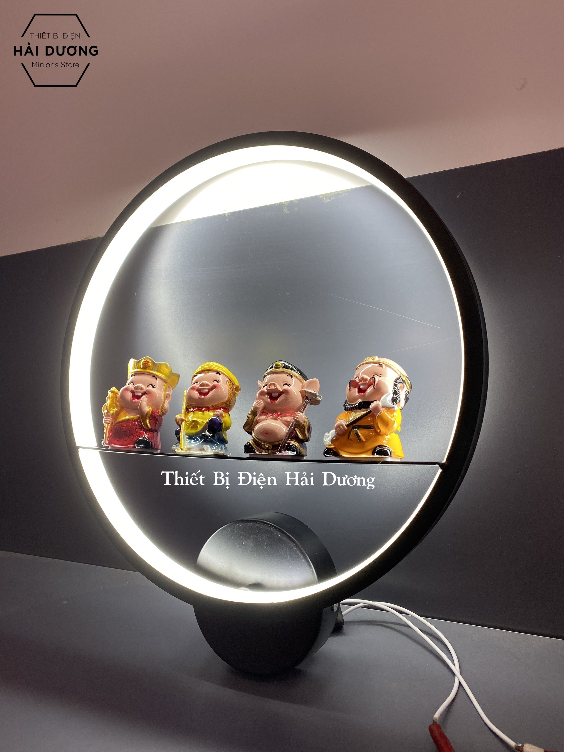 Đèn Led Treo Tường Hiện Đại 4 Thầy Trò Tây Du Ký Siêu Dễ Thương - 3 Chế Độ Ánh Sáng Led Tiết Kiệm GT180