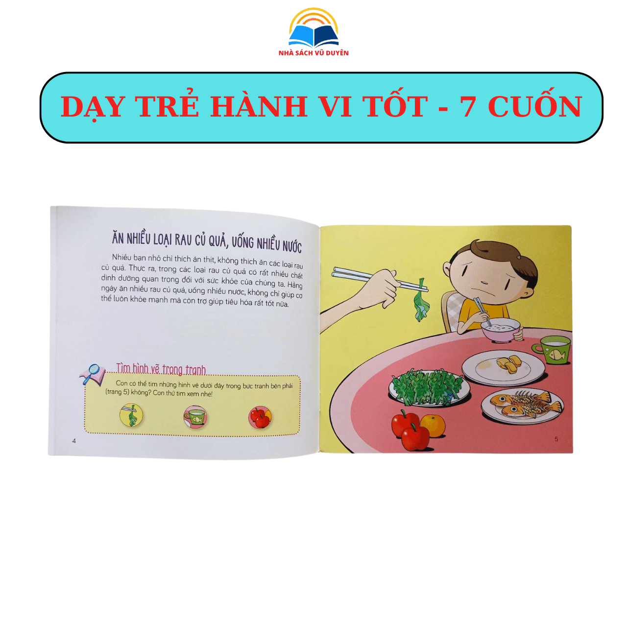 Sách - Dạy Trẻ Hành Vi Tốt  Cho Bé Từ 3-8 Tuổi - Trọn Bộ 7 Cuốn