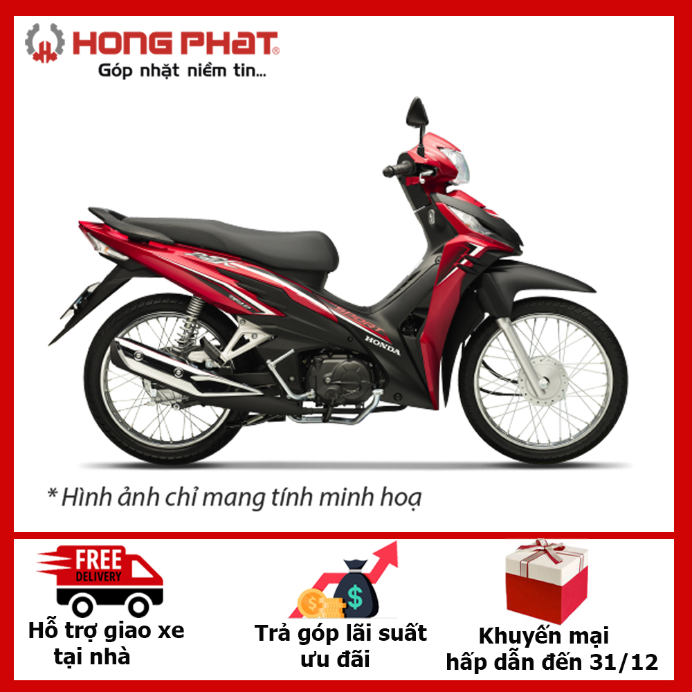 [CHỈ GIAO TẠI HẢI PHÒNG] - HONDA WAVE RSX FI 110 – VÀNH NAN HOA, PHANH ĐĨA