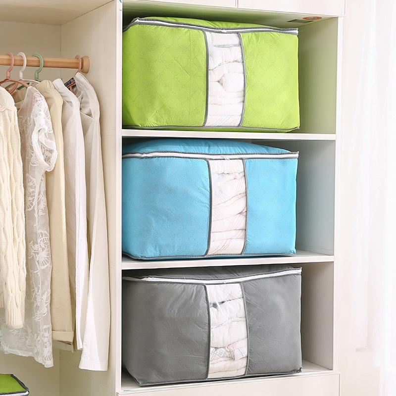 Túi đựng quần áo, chăn màn, mền big size 60cm sáng ngang/dọc tùy chọn