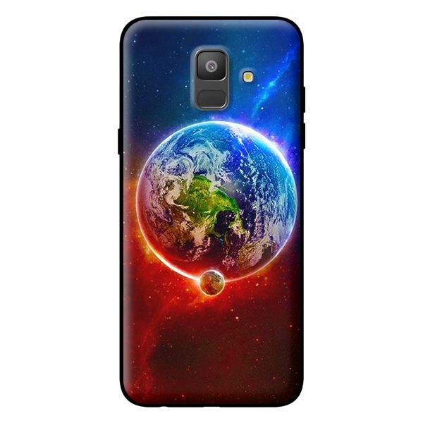 Ốp lưng cho Samsung Galaxy A6 2018 trái đất 1 - Hàng chính hãng