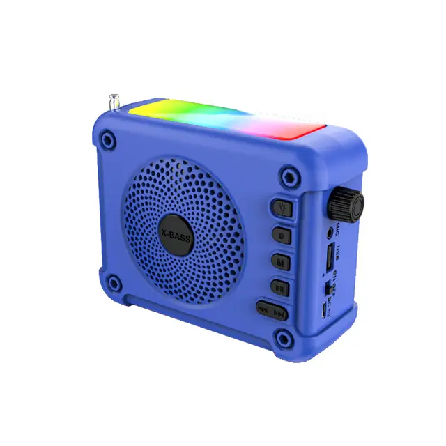 Loa Trợ Giảng Bluetooth ZQS 302B Có FM, USB Có Led 1500Mah 5W Âm Thanh Cực Hay Tặng Kèm Micro