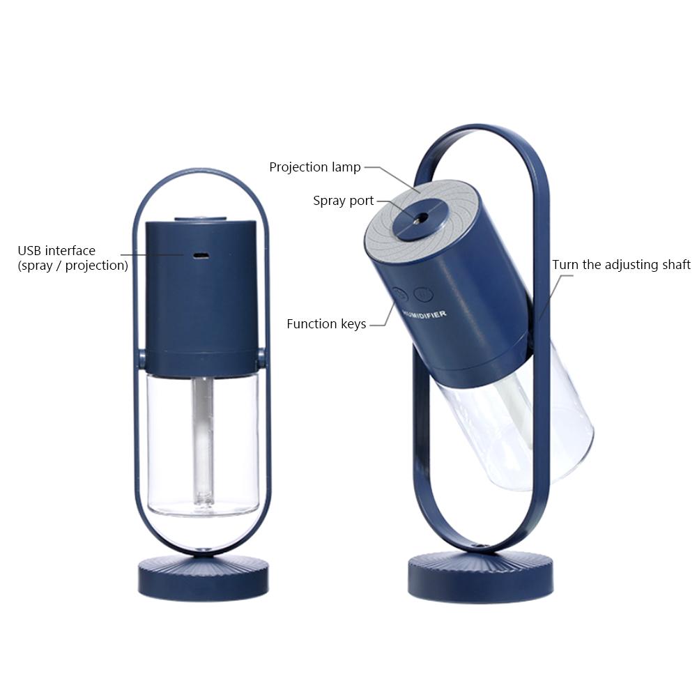 DIOZO USB Máy Tạo Độ Ẩm Không Khí Có Đèn LED Nhiều Màu Sắc Đèn Siêu Âm Hương Thơm Khuếch Tán Hộ Gia Đình Thoáng Mát Phun Sương Tạo Mini Văn Phòng Máy Lọc Không Khí