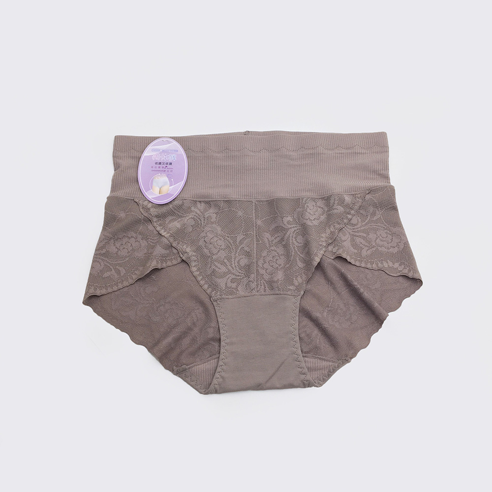 Quần lót nữ cotton ren cạp cao gen bụng, không lộ viền, mềm mịn,kháng khuẩn thấm hút tốt