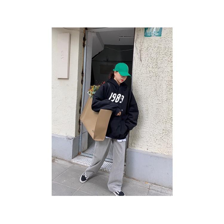 Áo Hoodie Nỉ Bông TAY PHỒNG 1989 Form Rộng Nam Nữ Unisex Phong Cách Ulzzang