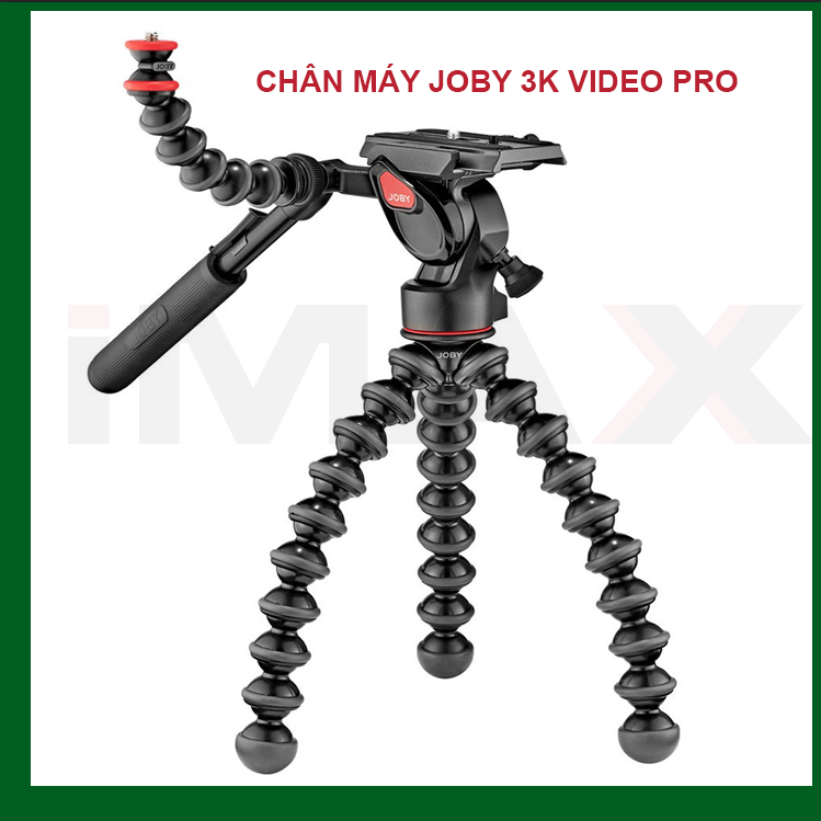 CHÂN MÁY ẢNH JOBY 3K VIDEO PRO -HÀNG CHÍNH HÃNG